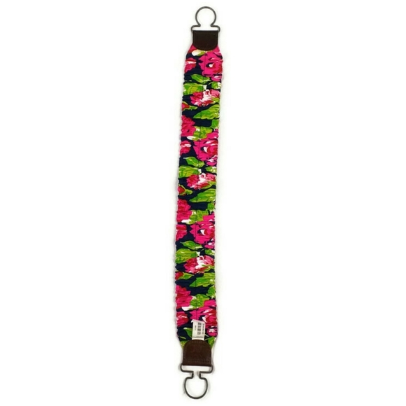 Abercrombie & Fitch Multicolor Floral Stretch Belt Womens XS/S - Picture 3 of 9